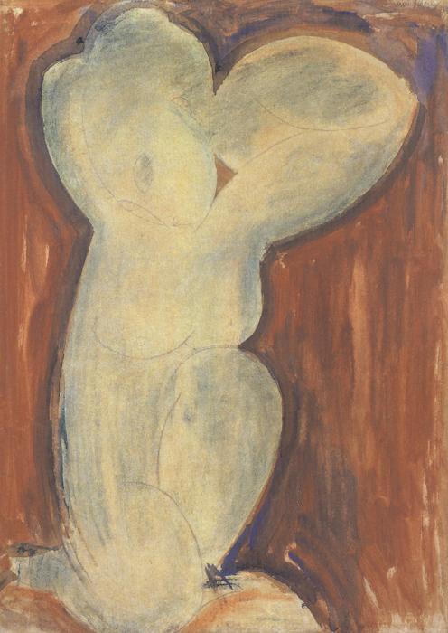 Amedeo Modigliani Caryatid (mk39) oil painting image